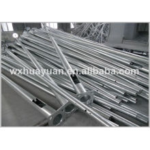 Conical hot dip galvanized steel posts